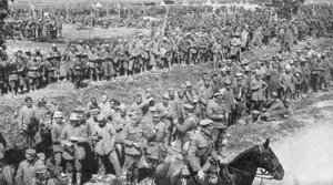 Colonnes de prisonniers allemands, Somme, France - Unbekannt