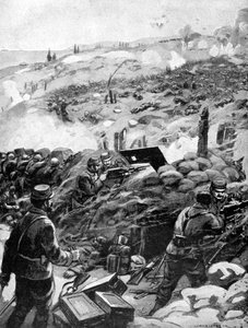Combat dans les Dardanelles, Achi Baba, 1915 - Unbekannt