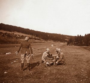 Communications, Génicourt, nord de la France, c. 1914-c. 1918 - Unbekannt
