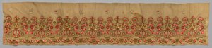 Bordure de jupe complète, 1700s