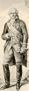 Comte de Rochambeau, montrant l
