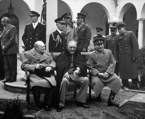 Conférence des dirigeants alliés, Yalta, Crimée, URSS, février 1945 - Unbekannt