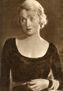 Constance Bennett, actrice américaine, 1933 - Unbekannt