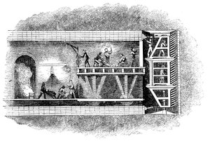 Construction du tunnel de la Tamise, Londres, 1825-1843 - Unbekannt