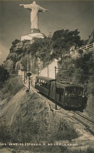 Chemin de fer à crémaillère du Corcovado, Rio de Janeiro, Brésil - Unbekannt