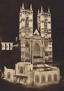 Éclairage de couronnement - Abbaye de Westminster, 1937 - Unbekannt
