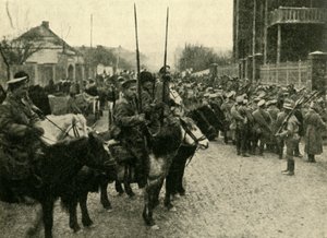 Soldats cosaques, Première Guerre mondiale, 1914, c1920 - Unbekannt