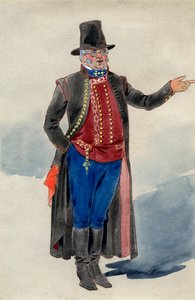 Conception de costume pour Dear Little Denmark, Prince of Wales Theatre, 1909 - Unbekannt