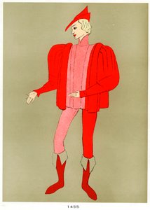Costume de 1455, début à mi-20ème siècle