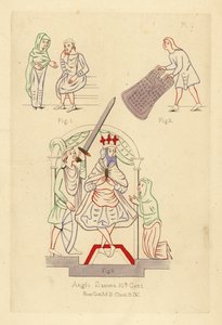 Costumes des Anglo-Saxons