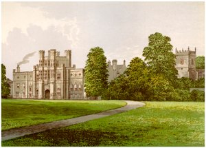 Coughton Court, Warwickshire, maison du baronnet Throckmorton, vers 1880 - Unbekannt