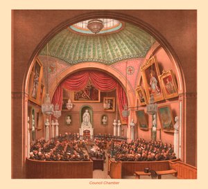 Salle du Conseil, London Guildhall