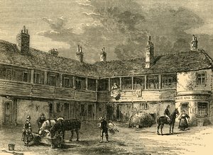 Cour de la Rose et de la Couronne, 1820, vers 1876 - Unbekannt