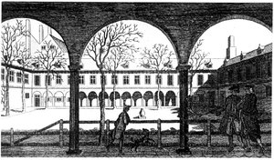 Cour de Gresham College, Londres, 18e siècle - Unbekannt