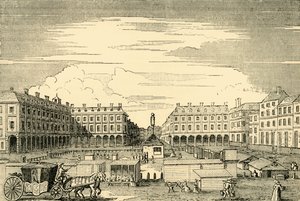 Marché de Covent Garden, vue vers l