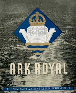 Couverture de brochure sur le HMS Ark Royal, 1942 - Unbekannt