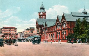 Marché Crawford, Bombay, Inde, début du 20ème siècle - Unbekannt