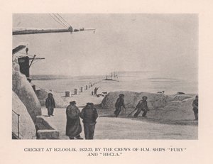 Cricket à Igloolik, 1822-1823, 1912