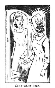 Linge blanc immaculé - Unbekannt