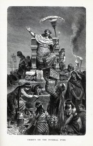 Crésus sur le bûcher funéraire - Unbekannt