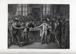 Cromwell dissolvant le Long Parlement, 1882 - Unbekannt