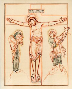 Crucifixion, 980-1000 après J.-C. - Unbekannt
