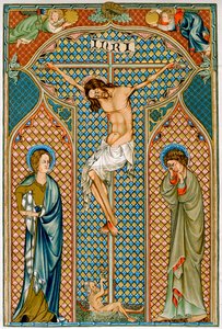 Crucifixion, début du 14e siècle