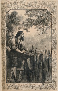 Crusoe dans sa tonnelle, vers 1870