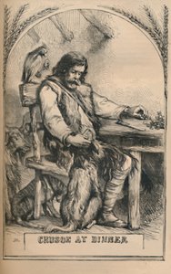 Crusoe au dîner, vers 1870 - Unbekannt