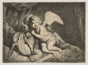Cupidon au repos