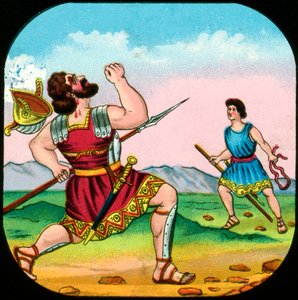 David tuant Goliath - Unbekannt