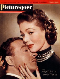 David Niven et Loretta Young, acteurs - Unbekannt