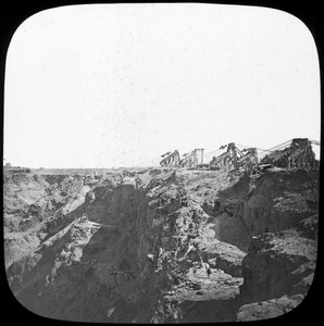 Mine de diamants De Beers, Afrique du Sud, vers 1890