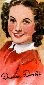 Deanna Durbin, 1921-1999, chanteuse et actrice dans les films hollywoodiens des années 1930 et 1940, 20ème siècle - Unbekannt