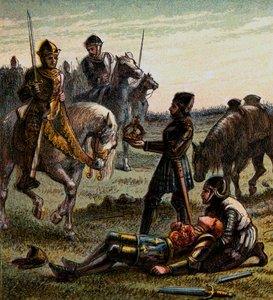 Mort de Richard III, 1485, vers 1850 - Unbekannt