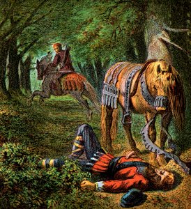 Mort de Guillaume II, 1100, vers 1850 - Unbekannt
