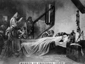 Mort de Christophe Colomb, XVIe siècle, années 1920 - Unbekannt
