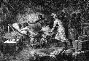Mort de David Livingstone, missionnaire et explorateur écossais, 1er mai 1873 1877