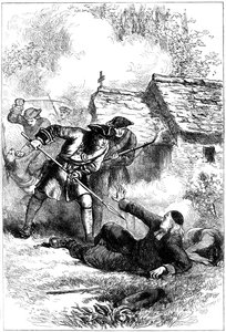 Mort de Sébastien Rale, missionnaire jésuite français en Amérique, 1724