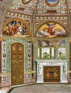 Décoration dans le pavillon du jardin octogonal au palais de Buckingham, Londres, 1928 - Unbekannt