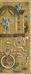 Peinture décorative au Louvre, Paris, France, 1928 - Unbekannt
