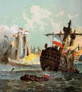 Défaite de la flotte hollandaise, 1666 - Unbekannt