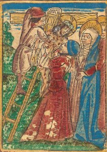 Descente de croix, vers 1490 - Unbekannt