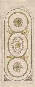 Conception pour un panneau, 1748-92 - Unbekannt