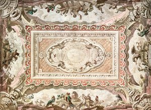 Conception pour une peinture de plafond, Pays-Bas - Unbekannt