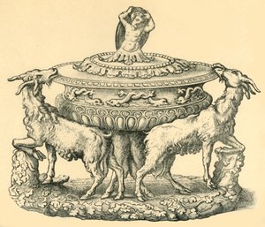 Conception pour une soupière ou un salière, milieu du 16e siècle, 1881