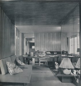 Bureau dans une chambre-salon, 1942 - Unbekannt