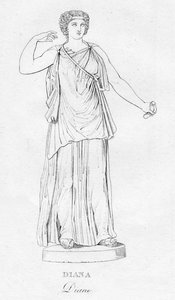 Diane, vers 1850 - Unbekannt
