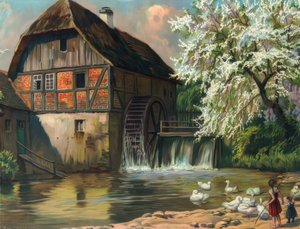 Le vieux moulin rouge - Unbekannt