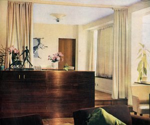 Alcôve à manger dans le salon de Sun House, Hampstead, Londres, 1937 - Unbekannt